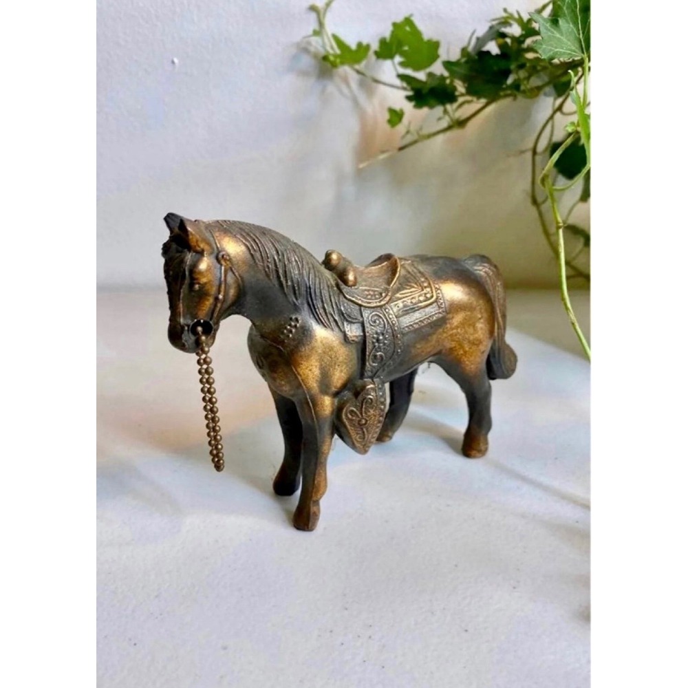 Antique Copper Horse Statue Figurine‎
